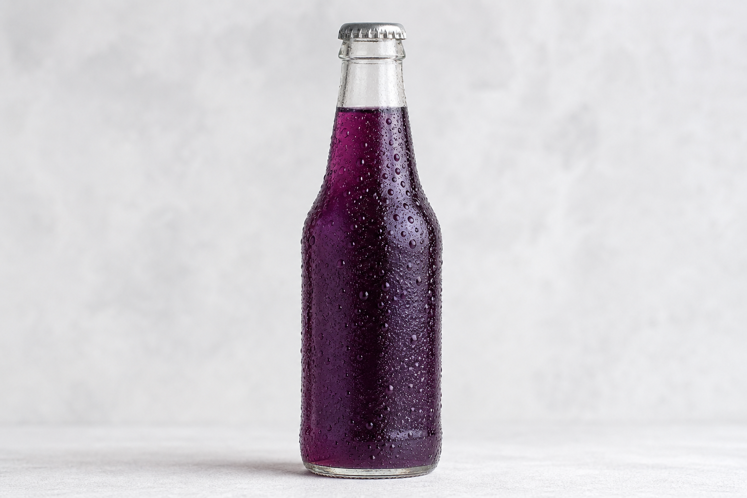 Frostie grape soda bottle